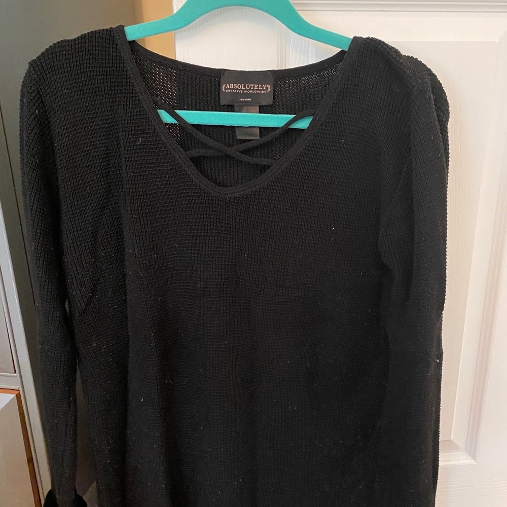 Criss Cross Sweater